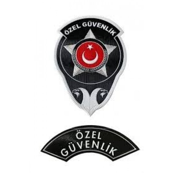 özel güvenlik arması 250 adet 